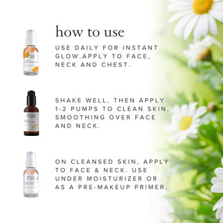 Serum Trio | Repair. Brighten. Recover.