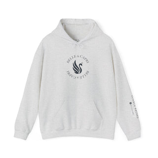 BELLE & CAPRI® Navy Swan Hooded Sweatshirt