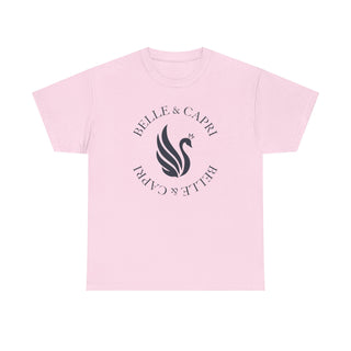 BELLE & CAPRI® Navy Swan Tee