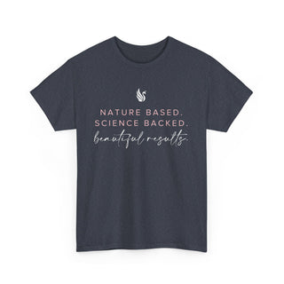 BELLE & CAPRI® "Nature Based. Science Backed. Beautiful Results." Tee