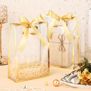 Luxury Gold-Trimmed Gift Bag